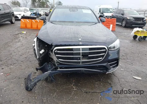 2023 Mercedes-Benz S 580 4Matic из США, поврежденный, VIN W1K6G7GB0PA191953